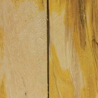 Tamarind Spalted Dyed Light Yellow (2 pc) Knife Scaless  1/4" x 1 1/2" x 6" 5111