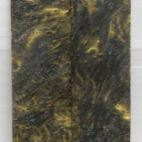 Golden Black Acrylester #11 (2 pc) Knife Scales 1/4" x 1" x 6" - 7921 - Wood Acrylic Supply