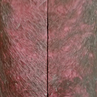 Red Russet Acrylester #09 (2 pc) Razor Knife Scales 3/16" x 2" x 6" - 2059 - Wood Acrylic Supply