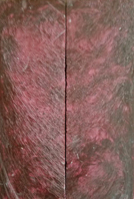 Red Russet Acrylester #09 (2 pc) Razor Knife Scales 3/16