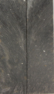 Black Peacock Inlace Acrylester #60 (2 pc) Knife Scaless  1/4