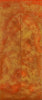 Tangerine & Gold Inlace Acrylester  (2 pc) Mini Knife Scales  3/16"x1"x5"    003