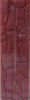 Burgundy Designed Acrylic (2 pc) Knife Scaless 3/16" x 3/4" x 6" - 0422