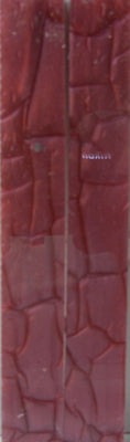 Burgundy Designed Acrylic (2 pc) Knife Scaless 3/16