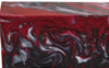 1 1/2" x 1 1/2" x 2 7/8" Bottle Stopper Red Damascus Acrylester #122 - Wood Acrylic Supply