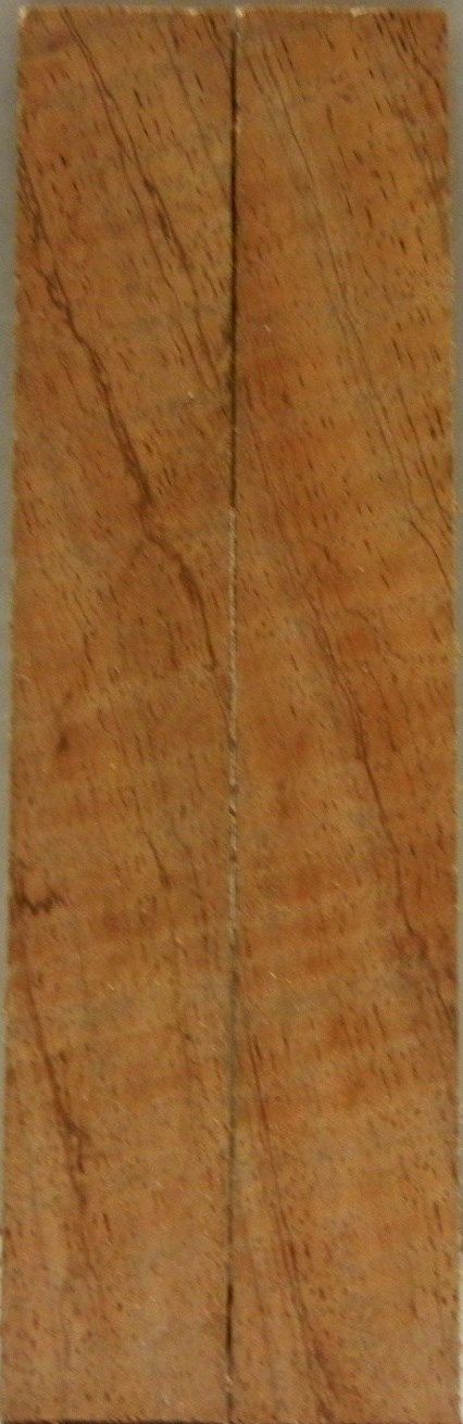 Blackwood Tasmanian Curly (2 pc) Knife Scaless 3/16" x 3/4" x 6" - 7084