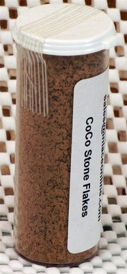 Inlace Inlay Stone Flakes  1.875 ounces  Coco - Wood Acrylic Supply