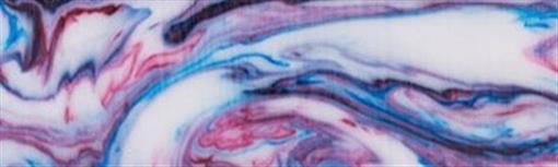 1 1/2" x 1 1/2" x 2 7/8" Bottle Stopper Patriotic Swirl Acrylester #31 - Wood Acrylic Supply