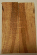 Koa Hawaiian Curly (2 pc) Razor Knife Scales 3/16" x 2" x 6" - 1278 - Wood Acrylic Supply