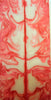 Raspberry Parfait Acrylester #68 (2 pc) Knife Scales 3/8" x 1 1/2" x 6" - 1666 - Wood Acrylic Supply