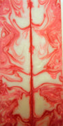 Raspberry Parfait Acrylester #68 (2 pc) Knife Scales 3/8" x 1 1/2" x 6" - 1666 - Wood Acrylic Supply