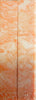 Orange Creamsicle Acrylester #52 (2 pc) Knife Scales 3/16" x 3/4" x 4" - 0871 - Wood Acrylic Supply