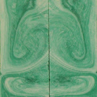 Spring Mist Inlace Acrylester #46 2 pc Knife Scale  1/4"x1 1/2"x5"      004 - Wood Acrylic Supply