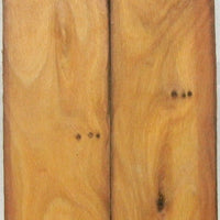 Olive Wild Burl (2 pc) Knife Scales 1/4" x 1 1/2" x 6" - 7929 - Wood Acrylic Supply