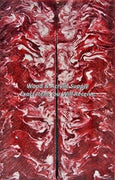 Indiana U IU Acrylester (2 pc) Knife Scales 3/8" x 2" x 6" 5657 - Wood Acrylic Supply