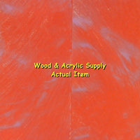 Hot Pink Acrylester #48 (2 pc) Knife Scales 1/4" x 1 1/2" x 5" 5773 - Wood Acrylic Supply