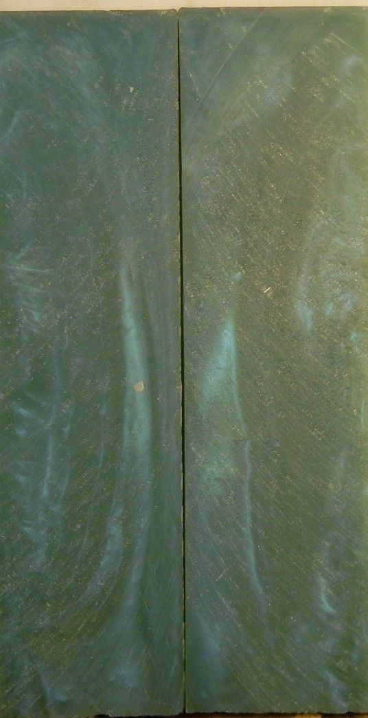 Blue  Acrylester #19 (2 pc) Knife Scaless 1/4" x 1 1/2" x 6" - 1445