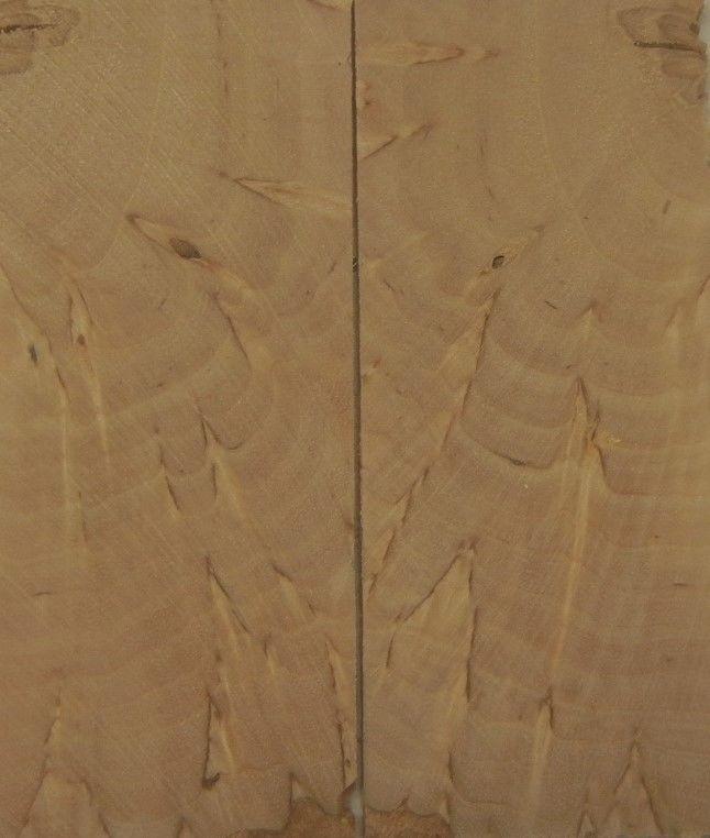 Birch Masur Cross Cut (2 pc) Knife Scales 3/16" x 1" x 3" - 1289 - Wood Acrylic Supply