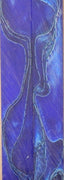 Blueberry Mesh Acrylic #35 (2 pc) Mini Knife Scale  3/16"x3/4"x5"    500 - Wood Acrylic Supply