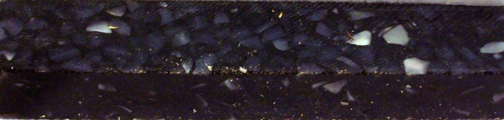 Black/Gray Crush Acrylic Pen Blank  3/4"sq x 5" (1 pc), - Wood Acrylic Supply