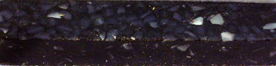Black/Gray Crush Acrylic Pen Blank  3/4