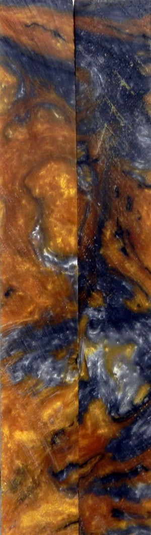 Molten Metal Acrylester #24 (2 pc) Knife Scales 3/16" x 3/4" x 5" - 0563 - Wood Acrylic Supply