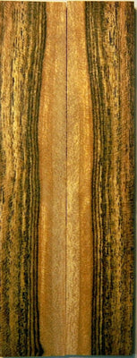 Bocote Figured (2 pc) Knife Scales 3/16