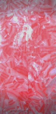 Cherry Berry Acrylic 42 2 pc Mini Knife Scale  3/16