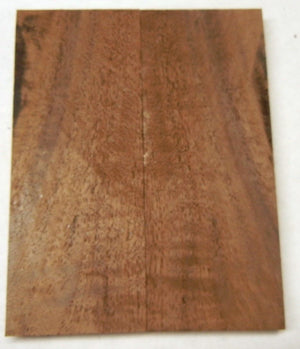 Walnut Claro Figured (2 pc) Knife Scales 3/8" x 1 1/2" x 5" - 1271 - Wood Acrylic Supply