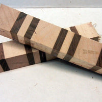 Laminated Maple Walnut (1 pc) Pen/Reel Blank 1"sq x 6" - 7855