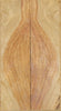 Rosewood Honduran Burl Swirly (2 pc) Knife Scales  1/4"x1 1/2"x6"      703