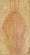 Rosewood Honduran Burl Swirly (2 pc) Knife Scales  1/4"x1 1/2"x6"      703