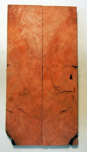 Coolabah Burl (2 pc) Knife Scales 1/4" x 1 1/2" x 6" - 1855 - Wood Acrylic Supply