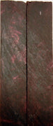Crushed Cranberry Acrylester #05 (2 pc) Knife Scales 3/16" x 1" x 5" - 1342 - Wood Acrylic Supply
