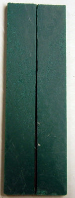 Solid Green Inlace Acrylester sc6 (2 pc) Knife Scaless 3/16