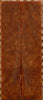 Bronze & Gold Inlace Acrylester #51 (2 pc) Mini Knife Scales  3/16"x1"x5"    003