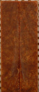 Bronze & Gold Inlace Acrylester #51 (2 pc) Mini Knife Scales  3/16"x1"x5"    003