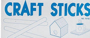 Natural Wood Craft Sticks (Pack of 50) - Wood Acrylic Supply