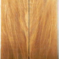 Box Elder Stabilized (2 pc) Knife Scales 1/4" x 1 1/2" x 5" - 1206 - Wood Acrylic Supply