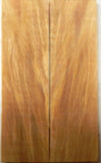Box Elder Stabilized (2 pc) Knife Scales 1/4" x 1 1/2" x 5" - 1206 - Wood Acrylic Supply
