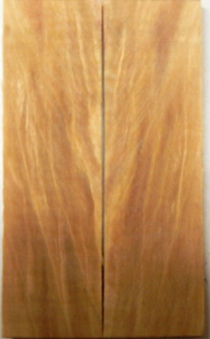 Box Elder Stabilized (2 pc) Knife Scales 1/4" x 1 1/2" x 5" - 1206 - Wood Acrylic Supply