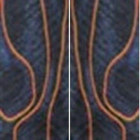 Twilight Racer Acrylic 2 pc Mini Knife Scale  3/16"x3/4"x5" - Wood Acrylic Supply