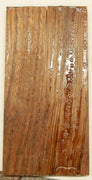 Zebrawood Stabilized (2 pc) Knife Scaless 1/4" x 1 1/2" x 6" - 2370