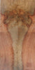 Afzelia Burl w Sap (2 pc) Knife Scales 1/4" x 1 1/2" x 6" - 8162 - Wood Acrylic Supply
