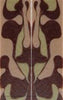 Chocolate Pistachio Acrylic 2 pc Mini Knife Scale  3/16"x3/4"x5" - Wood Acrylic Supply