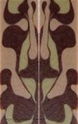 Chocolate Pistachio Acrylic 2 pc Mini Knife Scale  3/16"x3/4"x5" - Wood Acrylic Supply