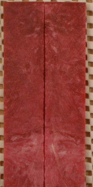 Indiana University Inlace Acrylester (2 pc) Mini Knife Scales  3/16"x1"x5"    001