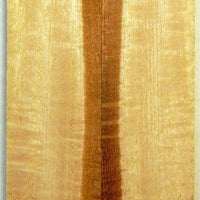 Mesquite Figured Curly (2 pc) Knife Scales 1/4" x 1 1/2" x 5" - 1516 - Wood Acrylic Supply