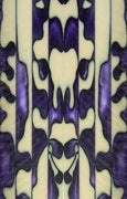 Acrylic Mini Knife Scale 3/16" x 1 1/2" x 6" Purple Sands - Wood Acrylic Supply