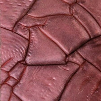 Acrylic Burgundy (2 pc) Knife Scales 3/16" x 1 1/2" x 6"